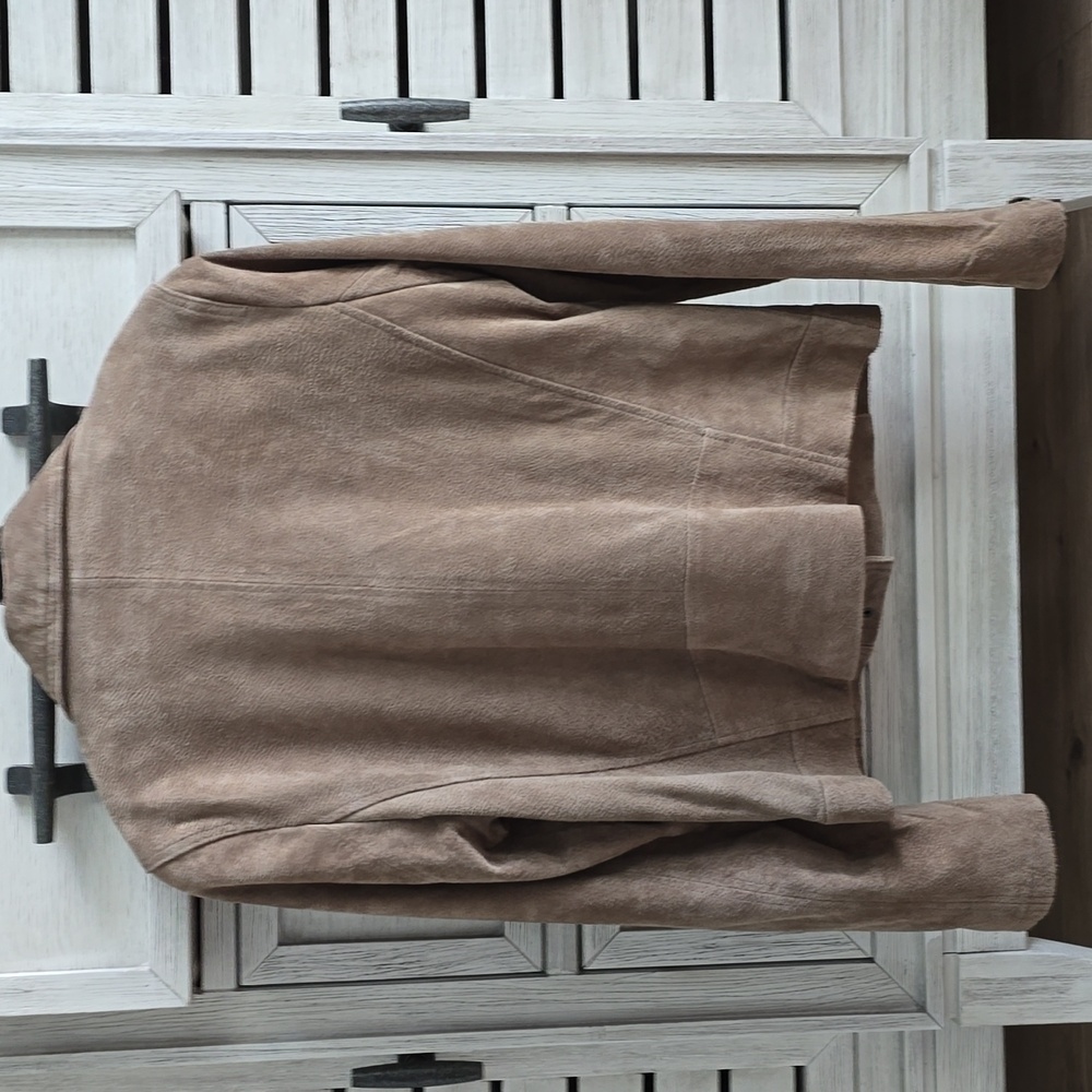 Blank NYC French Taupe Suede Jacket - M - Picture 3 of 6